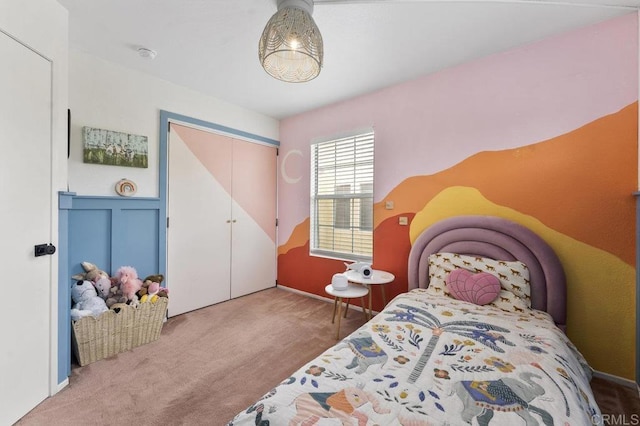 305 Cobblestone Pl, Santee, CA 92071 - carpeted bedroom with a closet