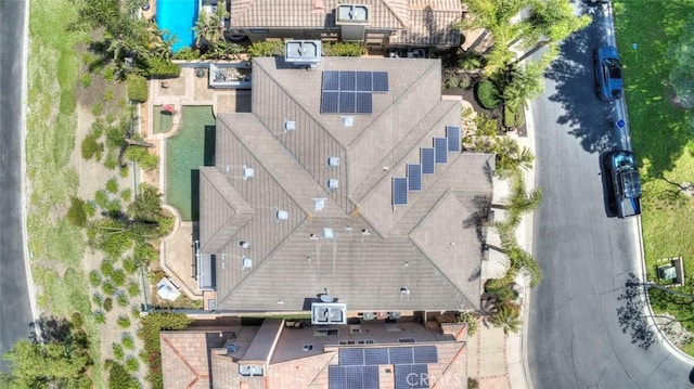 12 Thorn Oak, Rancho Santa Margarita, CA 92679 - view from above of property with a pool area
