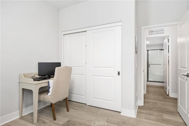 45437 Calle Cirros, Temecula, CA 92592 - office with light wood-style floors