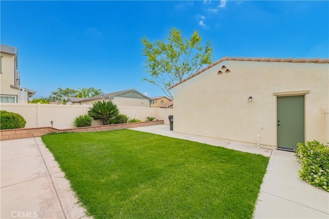 6611 Eucalyptus Ave, Chino, CA 91710 - view of yard with a patio area