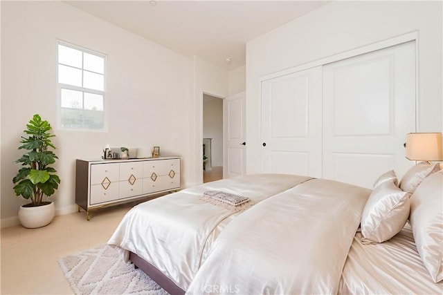 6611 Eucalyptus Ave, Chino, CA 91710 - bedroom featuring baseboards and a closet