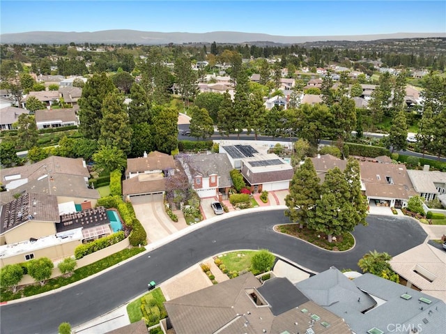 6 Rue Marseilles, Newport Beach, CA 92660 - aerial view of residential area featuring a mountain backdrop