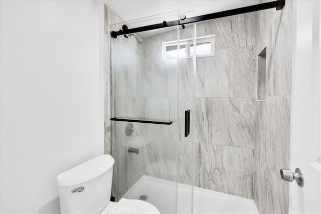 6064 Cahuilla Ave Unit 29, Palms, CA 92277 - full bathroom with a stall shower and toilet