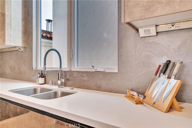 719 1st Pl, Hermosa Beach, CA 90254 - kitchen view of a sink and light countertops