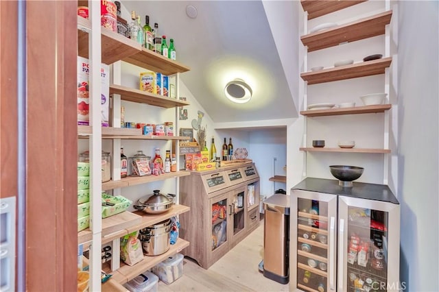 719 1st Pl, Hermosa Beach, CA 90254 - pantry with wine cooler
