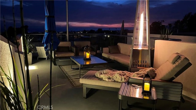 719 1st Pl, Hermosa Beach, CA 90254 - balcony featuring an outdoor hangout area