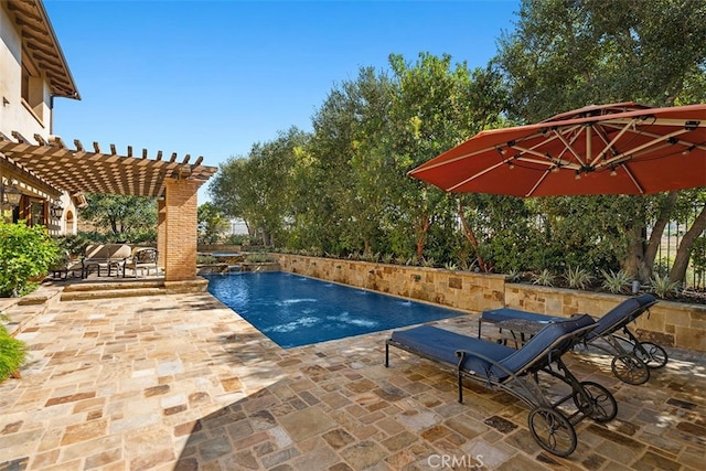 97 Canyon Crk, Irvine, CA 92603 - swimming pool with a pergola and a patio area