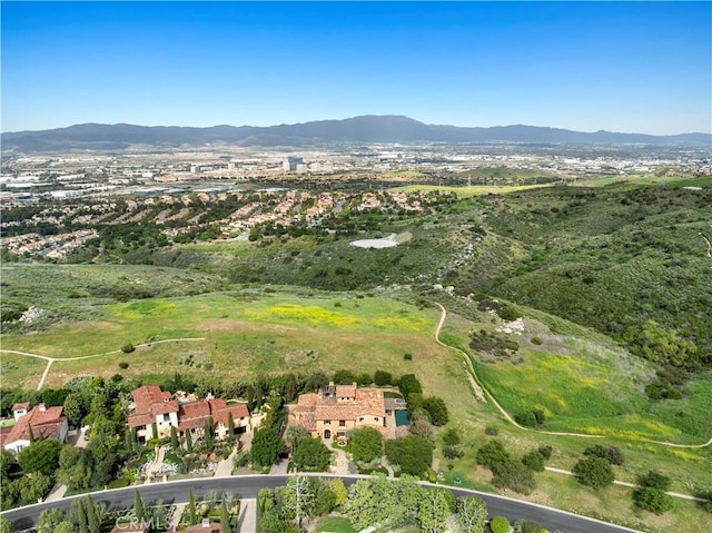 97 Canyon Crk, Irvine, CA 92603 - aerial view of property's location with a mountain backdrop