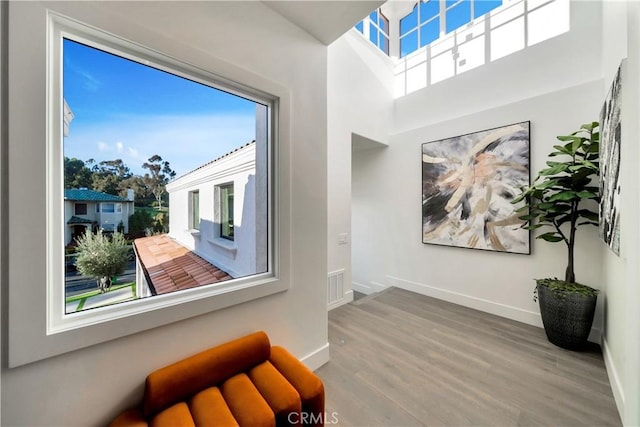 30402 Marbella, San Juan Capistrano, CA 92675 - sitting room featuring wood finished floors and healthy amount of natural light