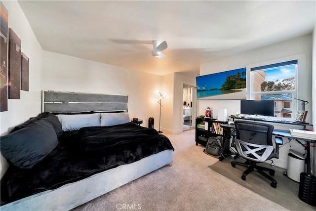 30402 Marbella, San Juan Capistrano, CA 92675 - bedroom with carpet, a desk, and ceiling fan