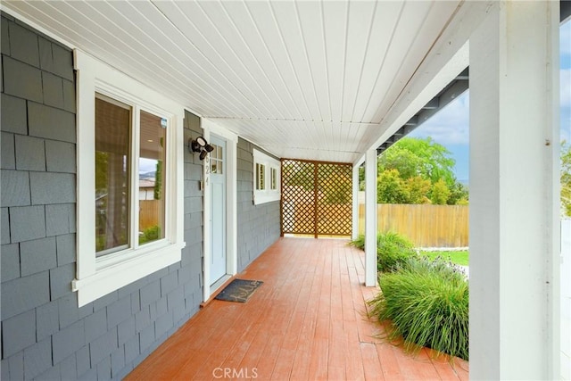 5624 Freeman Ave, La Crescenta, CA 91214 - view of wooden porch
