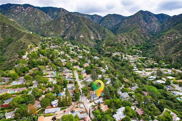 5624 Freeman Ave, La Crescenta, CA 91214 - bird's eye view of a mountain backdrop