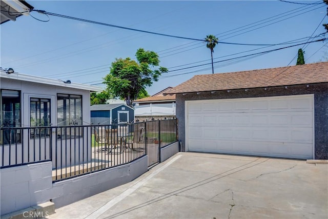 16243 Lisco St, Whittier, CA 90603 - detached garage with a storage unit