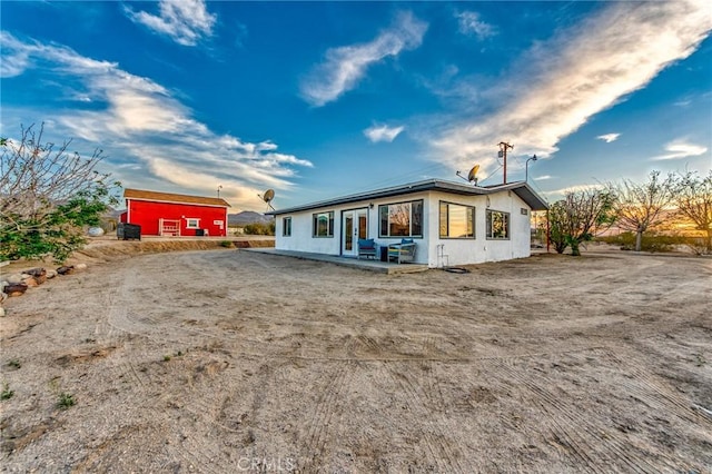 64952 Twentynine Palms Hwy, Joshua Tree, CA 92252 - back of house with stucco siding