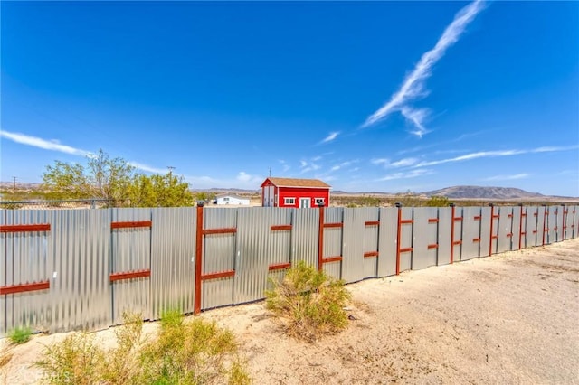 64952 Twentynine Palms Hwy, Joshua Tree, CA 92252 - view of yard featuring a mountain view