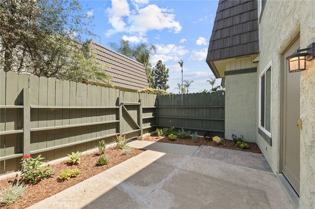 1634 Iowa St Unit B, Costa Mesa, CA 92626 - fenced backyard featuring a patio