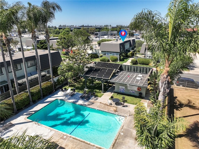 1634 Iowa St Unit B, Costa Mesa, CA 92626 - community pool with a patio area