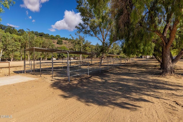 10484 Creek Rd, Oak View, CA 93022 - view of community with an exterior structure and an outbuilding