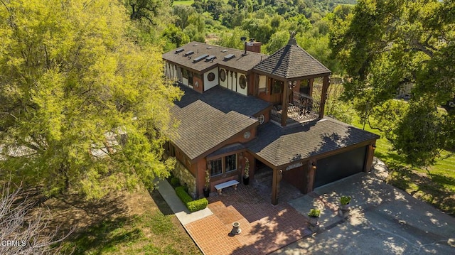 10484 Creek Rd, Oak View, CA 93022 - view of subject property featuring a forest