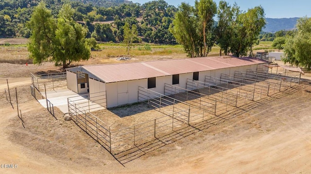 10484 Creek Rd, Oak View, CA 93022 - stable featuring a view of rural / pastoral area