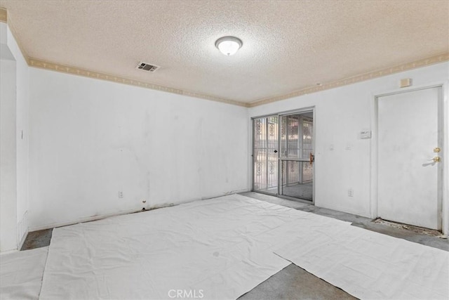 895 Huston Dr, Riverside, CA 92507 - spare room featuring a textured ceiling and ornamental molding