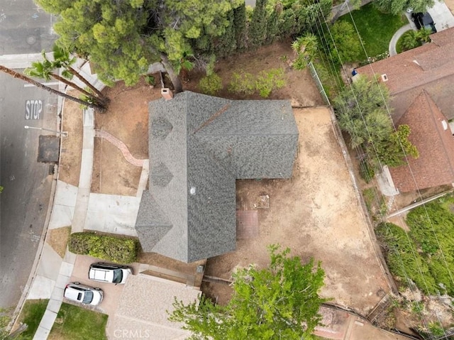 895 Huston Dr, Riverside, CA 92507 - view from above of property
