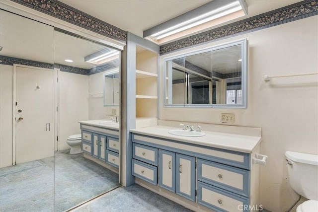 895 Huston Dr, Riverside, CA 92507 - bathroom with toilet and vanity