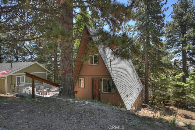 31115 All View Dr, Running Springs, CA 92382 - view of side of home
