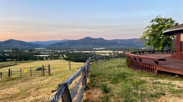 125 Cedar Gulch Rd, Hayfork, CA 96041 - view of mountain backdrop with rural landscape
