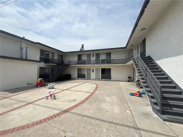 12905 Palm St, Garden Grove, CA 92840 - view of patio featuring stairway