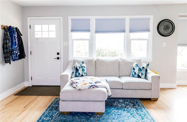 11304 Oklahoma Ave, South Gate, CA 90280 - living room with wood finished floors and healthy amount of natural light