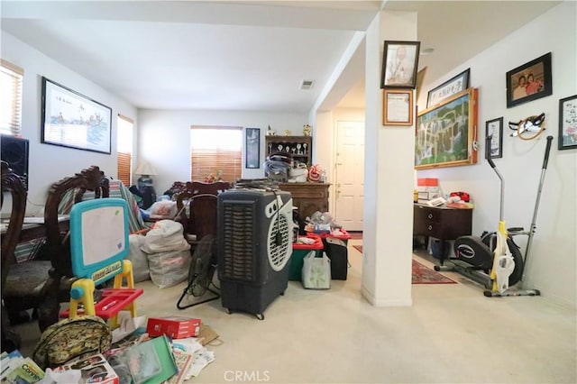 15541 Bow String St, Victorville, CA 92394 - living room with carpet and baseboards