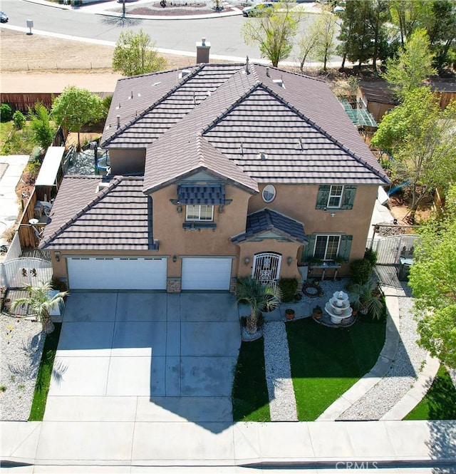 15541 Bow String St, Victorville, CA 92394 - aerial view of property and surrounding area