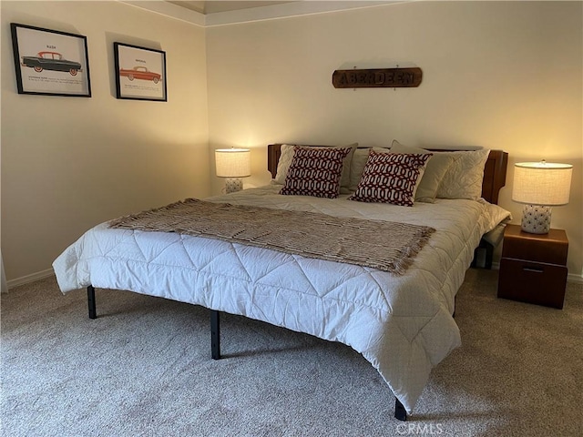 54858 Martinez Trl, Yucca Valley, CA 92284 - bedroom featuring carpet and baseboards
