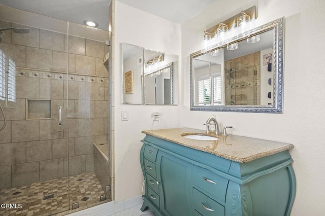 1099 N Agusta Ave, Camarillo, CA 93010 - full bath featuring a stall shower and vanity