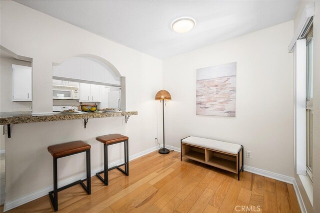 3721 Country Club Dr Unit 18, Long Beach, CA 90807 - sitting room with light wood-type flooring and baseboards