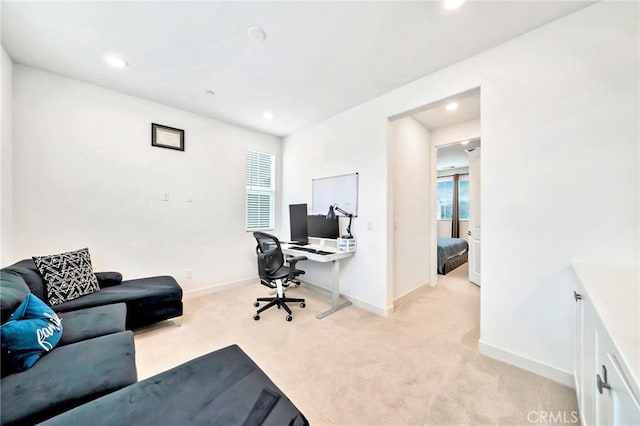 142 Juniper Dr, Rancho Mission Viejo, CA 92694 - office space featuring recessed lighting, light colored carpet, and baseboards
