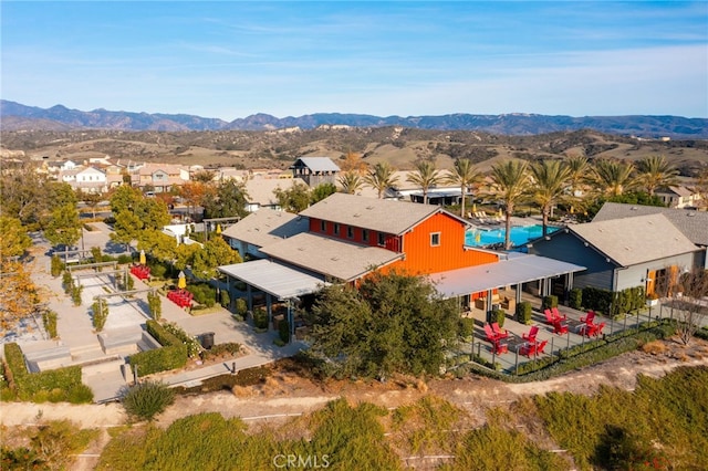 142 Juniper Dr, Rancho Mission Viejo, CA 92694 - aerial perspective of suburban area with a mountain backdrop