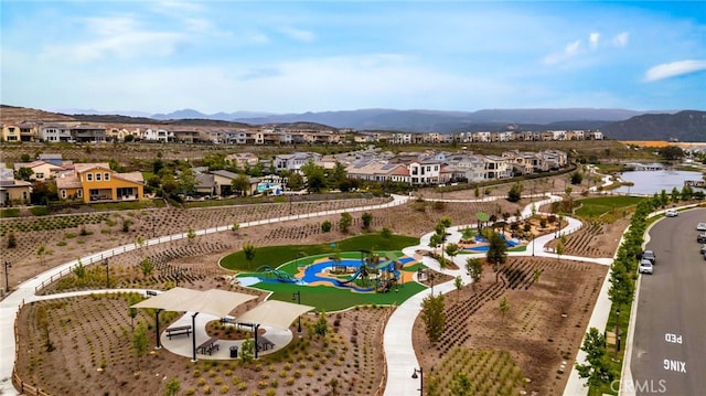 142 Juniper Dr, Rancho Mission Viejo, CA 92694 - aerial perspective of suburban area with a water and mountain view