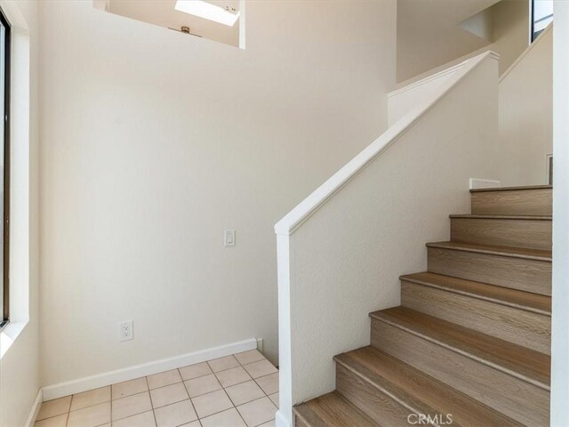 1311 15th St, Los Osos, CA 93402 - staircase with tile patterned flooring