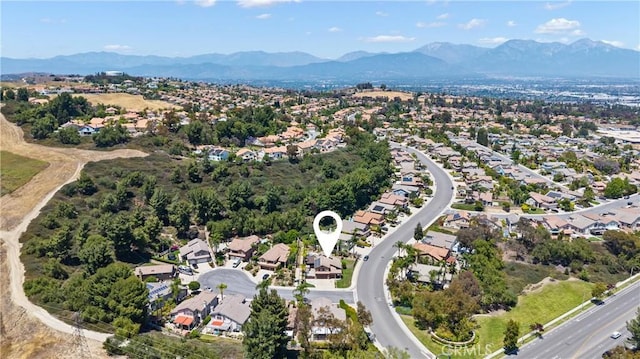 2300 Meadow View Ln, Chino Hills, CA 91709 - view of property location featuring a mountainous background and nearby suburban area