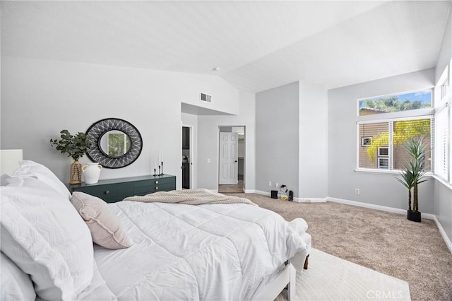 2300 Meadow View Ln, Chino Hills, CA 91709 - carpeted bedroom with vaulted ceiling and baseboards