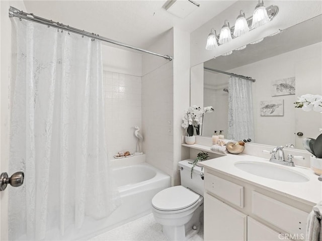 2563 Plaza Del Amo Unit 312, Torrance, CA 90503 - full bath featuring shower / tub combo with curtain, toilet, and vanity