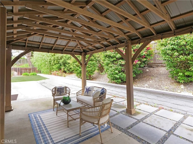 28408 Quailhill Dr, Rancho Palos Verdes, CA 90275 - view of patio / terrace featuring a gazebo