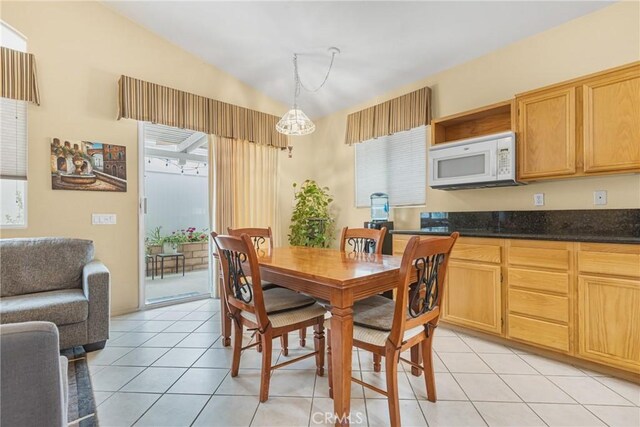 26835 Eclipse Dr, Menifee, CA 92585 - dining area with light tile patterned floors