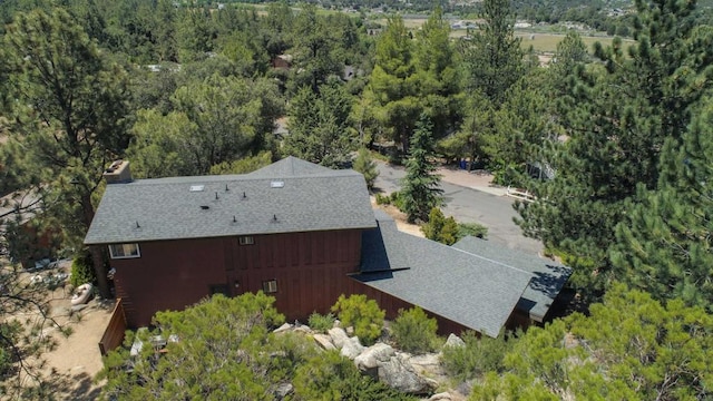 8637 Ponderosa Ln, Pine Valley, CA 91962 - aerial view of property and surrounding area featuring a heavily wooded area