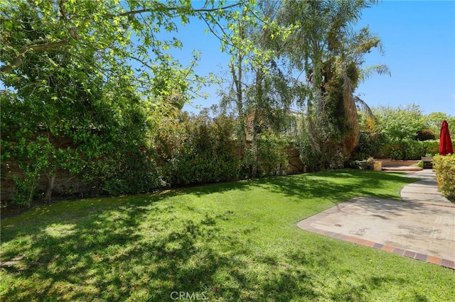 24092 Lapwing Ln, Laguna Niguel, CA 92677 - view of grassy yard featuring a patio area