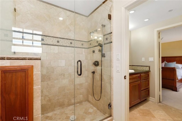 24092 Lapwing Ln, Laguna Niguel, CA 92677 - ensuite bathroom featuring a shower stall and vanity