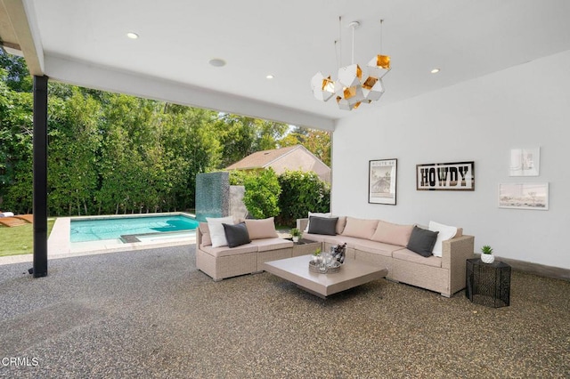 5622 Natick Ave, Sherman Oaks, CA 91411 - living area with recessed lighting