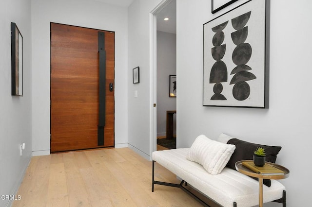 5622 Natick Ave, Sherman Oaks, CA 91411 - hallway with light wood-style floors and recessed lighting
